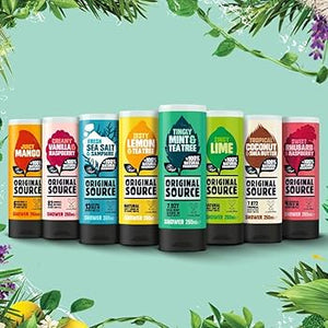 Original Source Body Wash Sweet Rhubarb & Rasphberry 250ml- 6pk