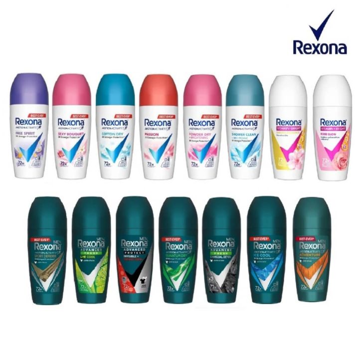 REXONA ROLL ON 48gm- Invincible Dry-6pk