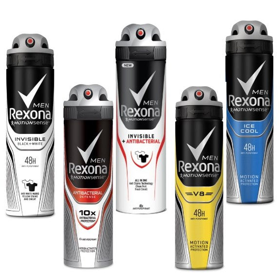 REXONA Men's Sportsfan Deo Spray- 6 unit