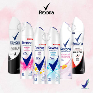 REXONA Women’s Sport Deo Spray- 6 units