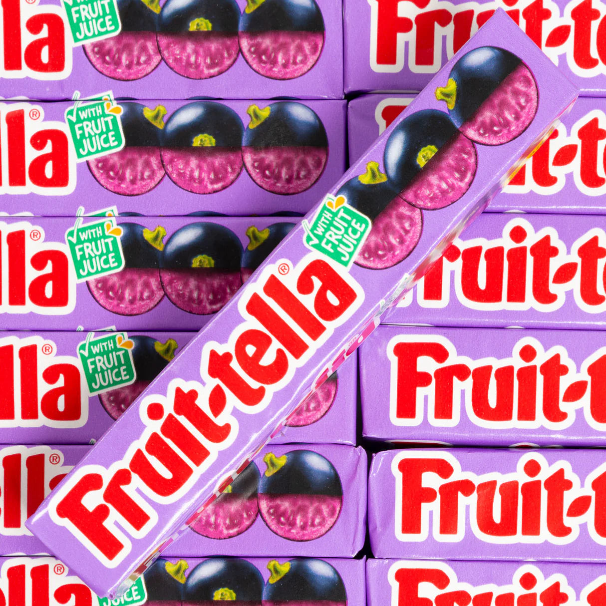 Fruittella Blackcurrant Fruit Chews 45gm- 40pk