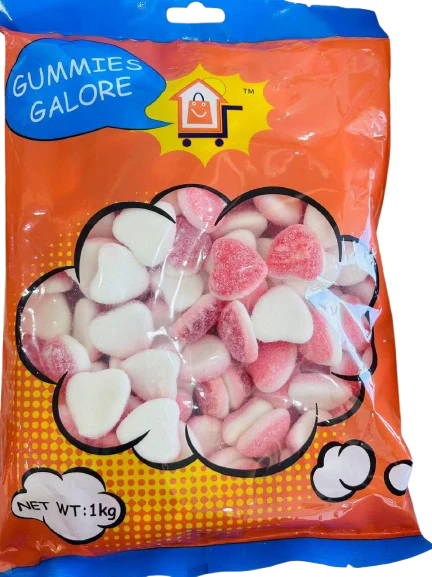 Gummy Galore- Sour Hearts Duo- 2kg