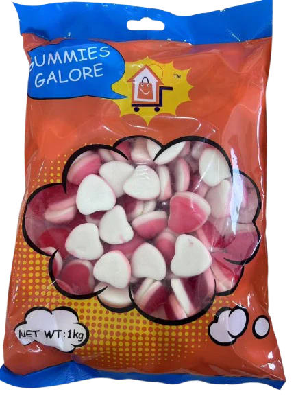 Gummy Galore-Oil Hearts Duo- 2kg