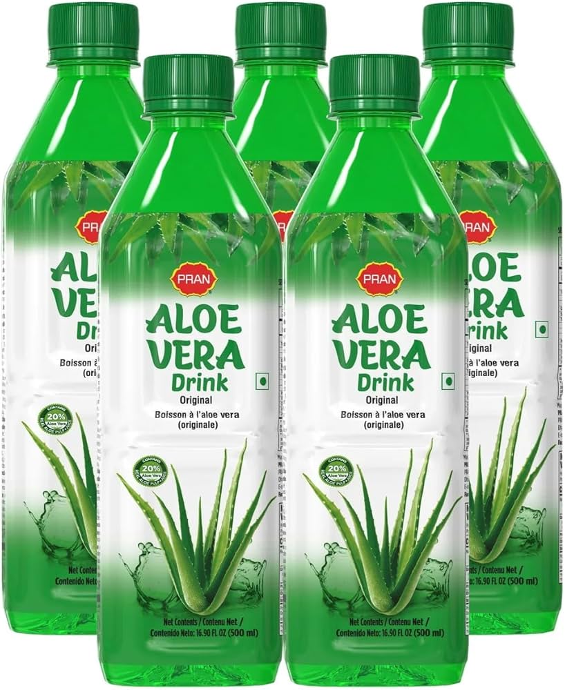 Pran Aloe Vera Strawberry 500ml- 24pk ($1.05)