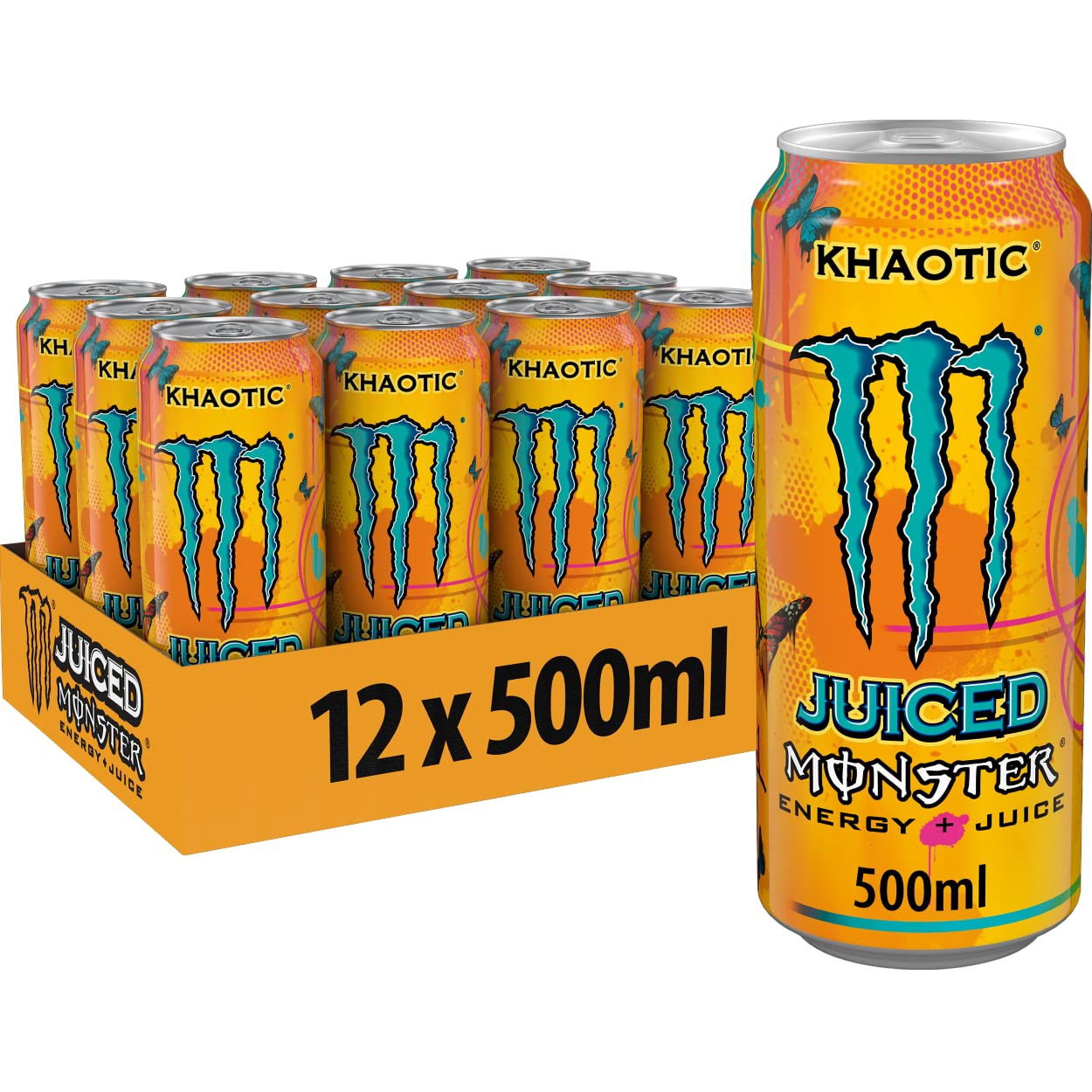 MONSTER KHAOTIC 500ml- 24 unit ( DATED)
