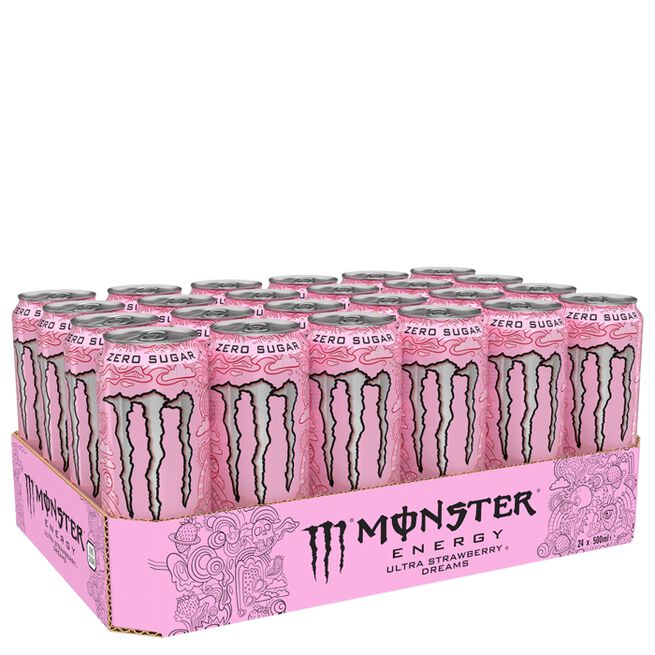 MONSTER Energy Strawberry Dreams- 24pk