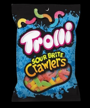 Trolli Sour Brite Crawlers -140gm - 12pk