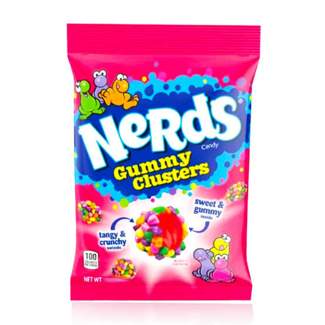 Nerds Gummy Cluster Peg Bag- 140gm - 12pk ($5.6)