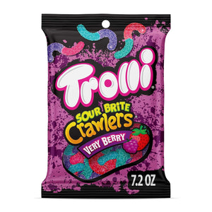 Trolli Sour Brite Crawlers Berry- 96gm - 12pk