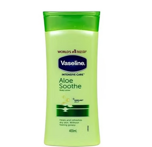 Vaseline Lotion Aloe Soothe- 400ml- 6pk