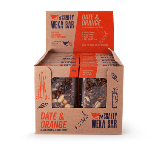 The Crafty Weka Bar 75g-Date & Orange