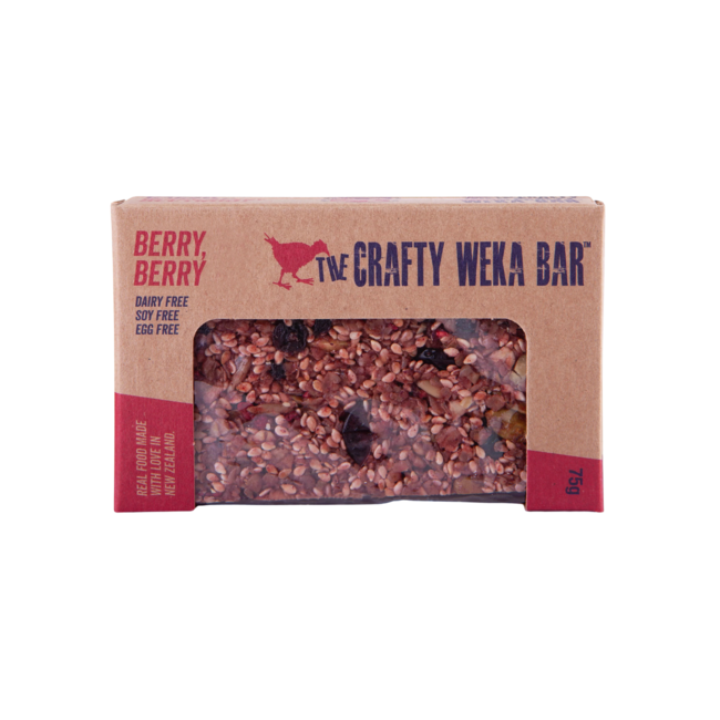 The Crafty Weka Bar 75g-BERRY BERRY