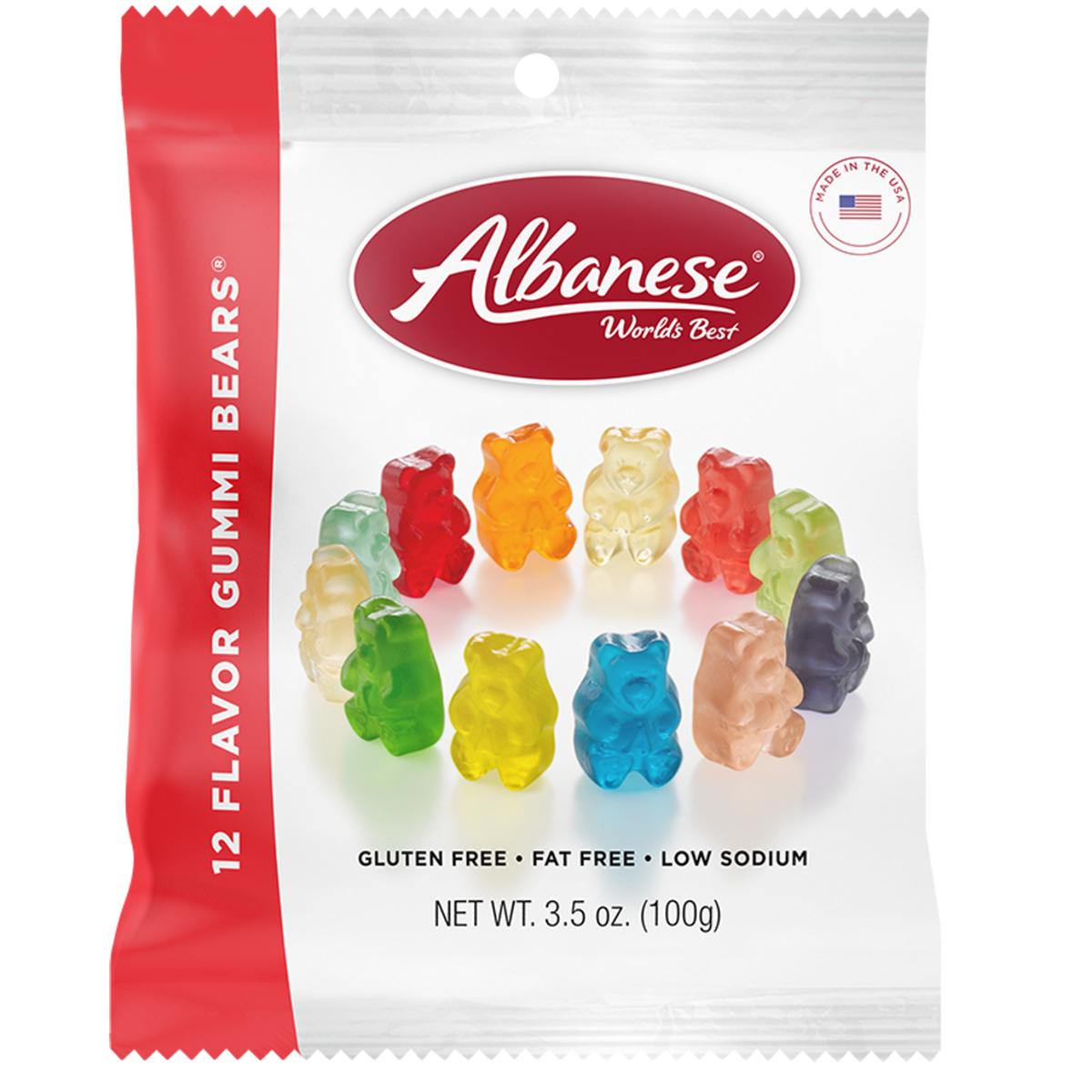 Albanese Gummi bears 100g- 12pk