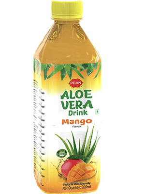 Pran Aloe Vera Mango 500ml- 24pk ($1.05)