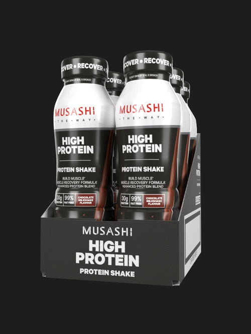 Musashi High Protein Chocolate 375ml - 6 Unit