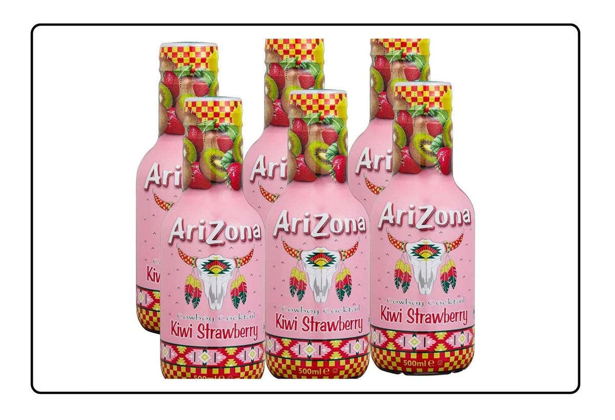 Arizona kiwi Strawberry 500ml bottle- 6Pk