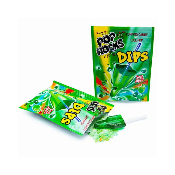 USA Pop Rocks Candy - Sour Apple-18gm - 50pk
