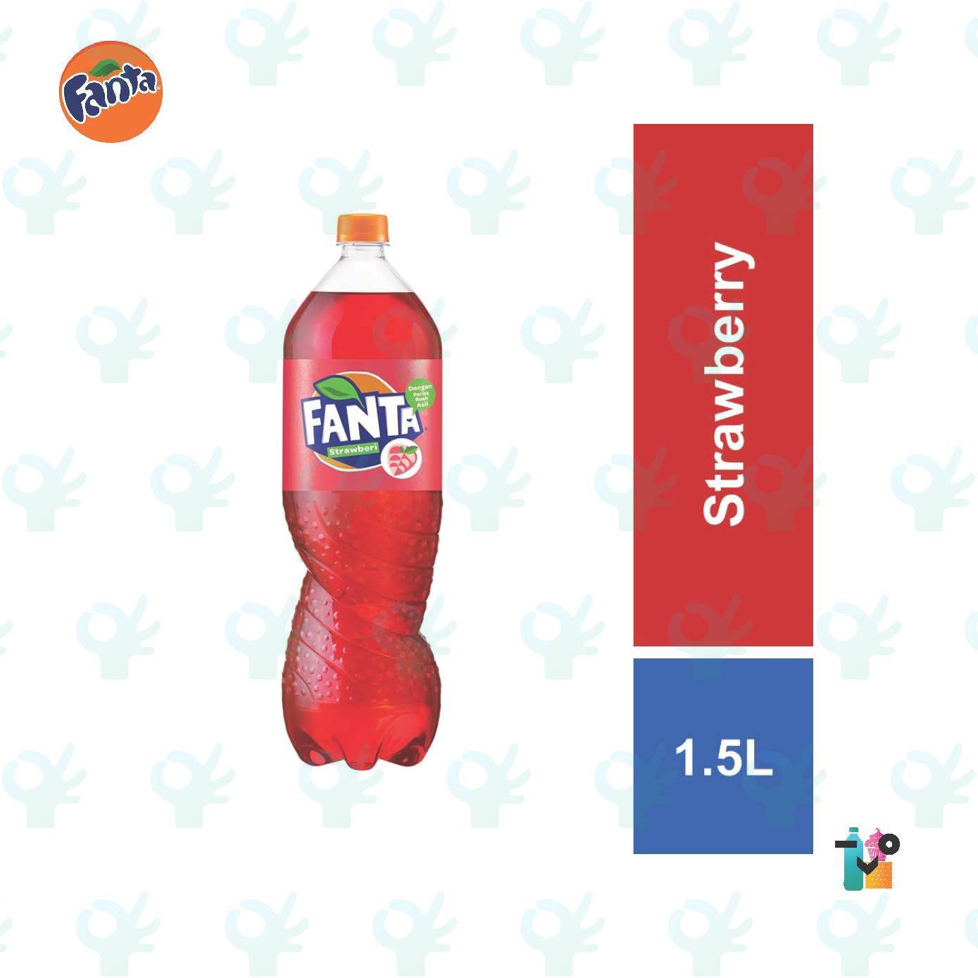 Malaysia Fanta 1.5-liter Strawberry- 12pk
