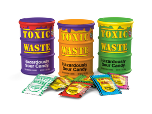 Toxic waste Original Yellow Drum 42gm - 12pk ( Dated)