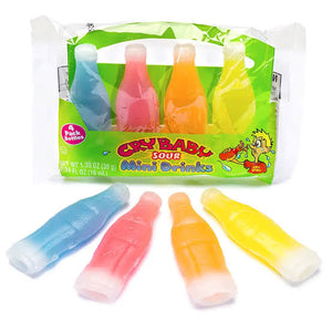 Wax candy Cry Baby Sour  4pk- 12pk