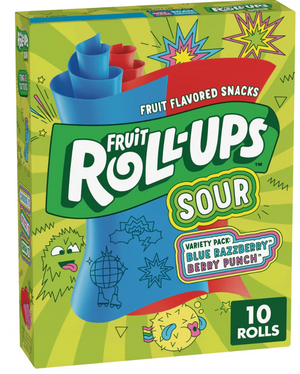 Roll Ups - Sour Berry - 10 Rolls- 12pk