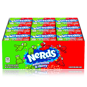 NERDS WILD CHERRY WATERMELON- 36 unit ($1.00) ( Dated)