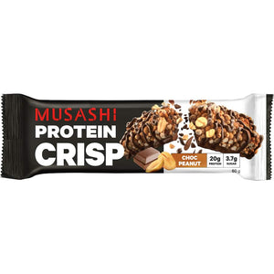 Protein Crisp Bar- Choc Peanut 60gm- 12pk
