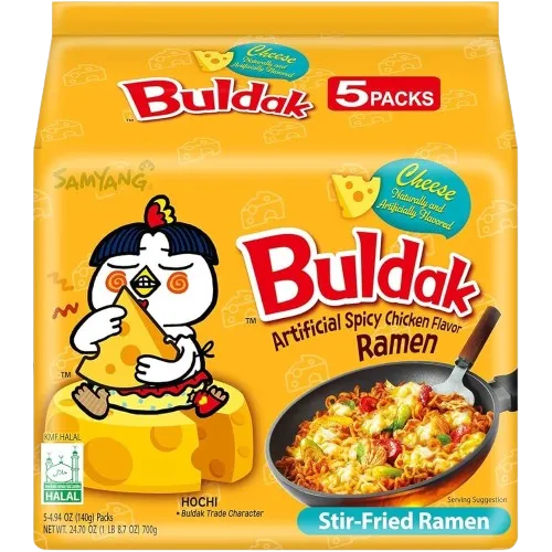 Buldak Cheese 5pk - 8 Units