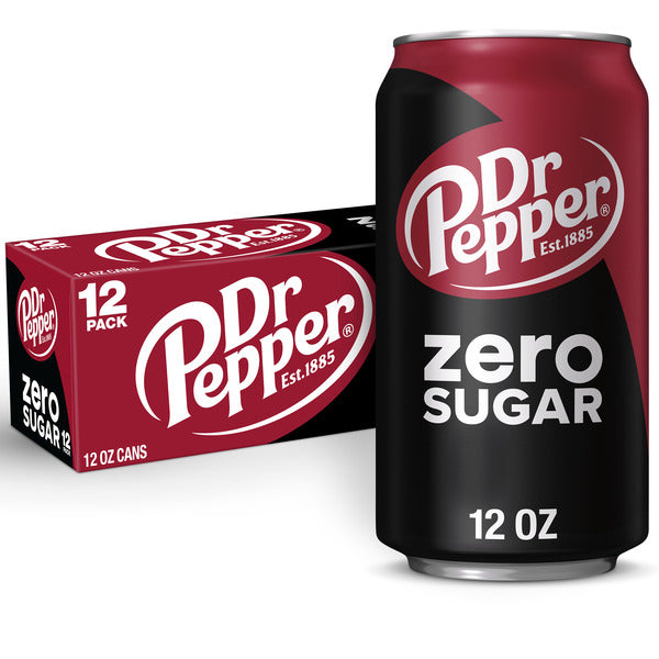 Dr Pepper Original Zero sugar 12pk
