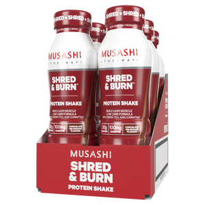 Musashi Shed N Burn Chocolate 375ml - 6 Unit