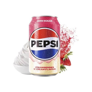 Pepsi Cream Soda ( UK)- 24pk (Dated)
