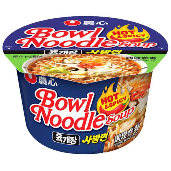 Nongshin Hot n Spicy Bowl- 12pk