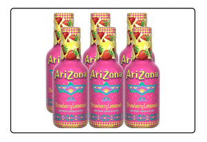 Arizona Strawberry lemonade 500ml bottle - 6pk