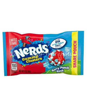 Nerds Gummy Cluster Berry Punch- 85gm- 12pk