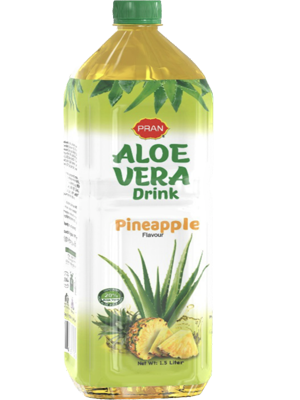 Pran Aloe Vera Pineapple 500ml- 24pk