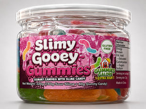 Slimy Goey Gummies Cheery 220g -24pk
