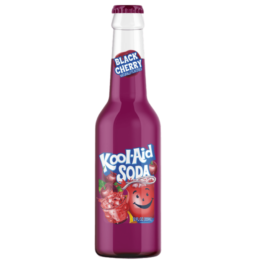 Kool Aid Soda - Black Cherry - 12pk
