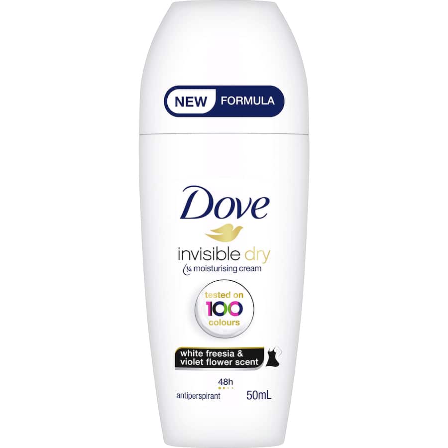 DOVE ROLL ON 48g- Invisible Dry -6pk