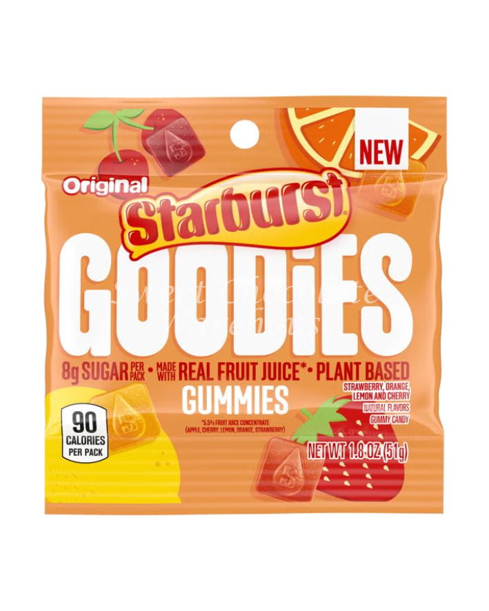 Starburst Goodies Original 50gm- 12pk