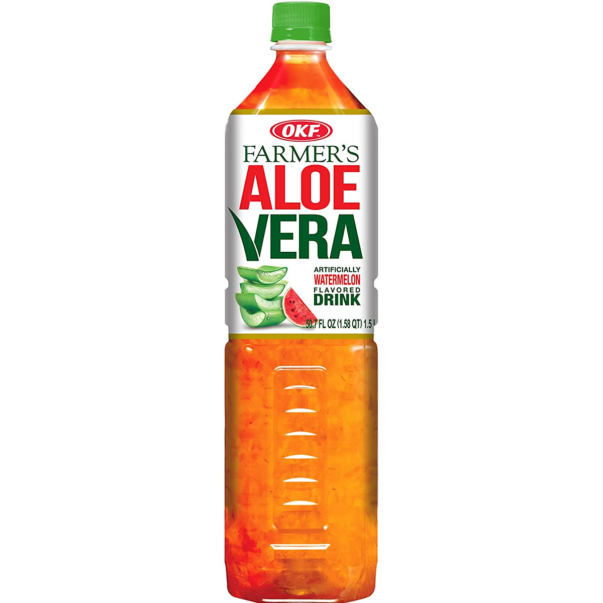 Okf Framers Aloe vera drink watermelon 1.5ltr