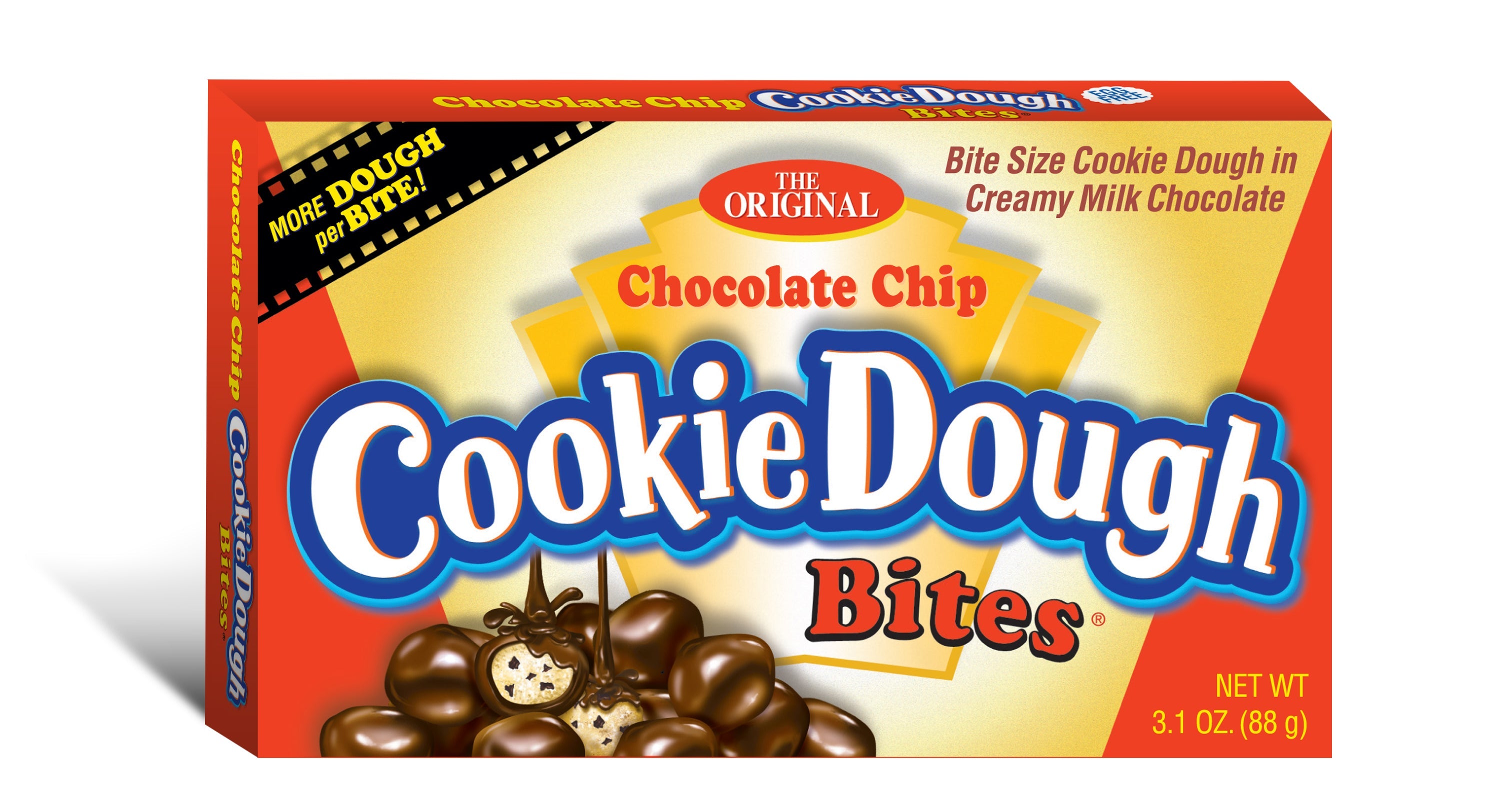 Cookie Dough Chocolate Chip 88gm- 12pk