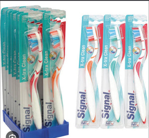 Signal Xtra Clean  Toothbrush- 12pk