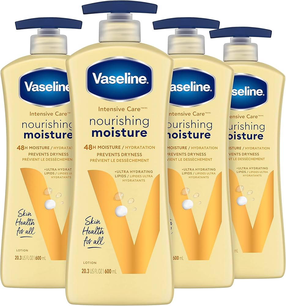 Vaseline Lotion Nourishing Argon Oil 400ml- 6pk