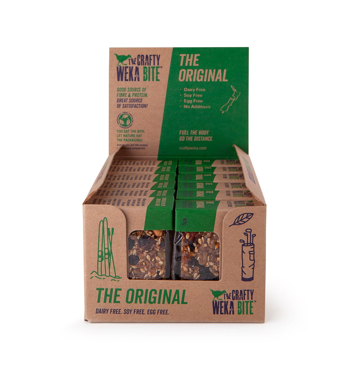 THE CRAFTY WEKA BAR THE ORIGINAL 40g Bite