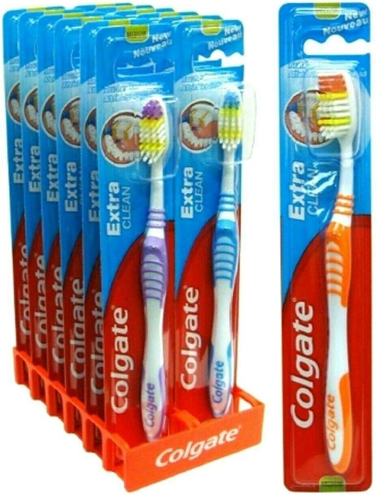 Colgate Toothbrush Extra Clean Medium - 12pk