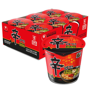 Nongshim shin cup 6pk