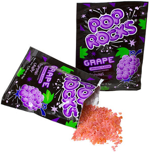 USA Pop Rocks Candy - Grape -18gm - 50pk
