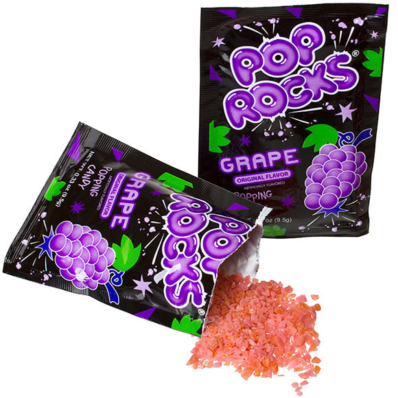 USA Pop Rocks Candy - Grape -18gm - 50pk