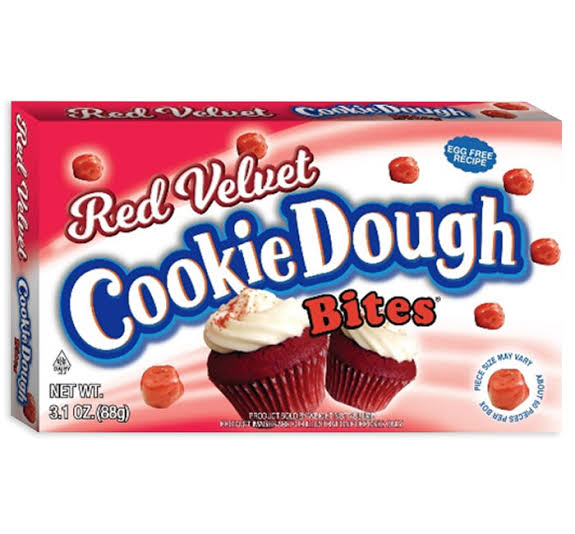Cookie Dough Red Velvet 88gm- 12pk