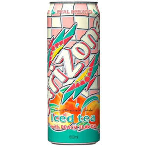 ARIZONA ICE TEA PEACH TEA 650ML -24 unit